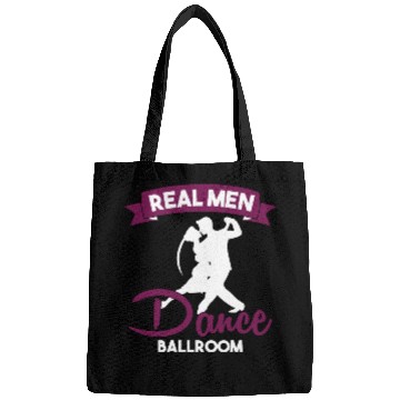 Discover Funny Dancer Real Men Dance Ballroom Bags