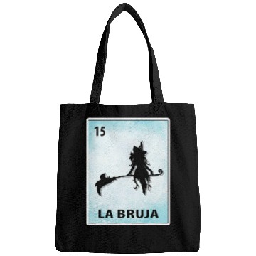 Discover La Bruja Mexican Witch Cards Halloween Bags