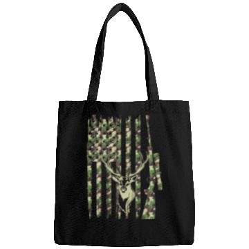 Discover Deer Hunter Camouflage Flag Deer Head - Deer Hunti Bags