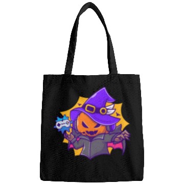 Discover Gamer witches pumpkin vampire - halloween Bags
