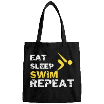 Discover EAT SLEEP SWIM REPEAT Bags