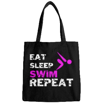 Discover EAT SLEEP SWIM REPEAT Bags