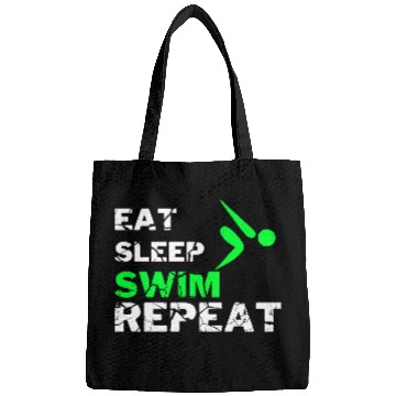 Discover EAT SLEEP SWIM REPEAT Bags