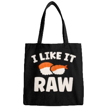 Discover I Like It Raw Japanese Foodie I Love Sushi Eater Bags