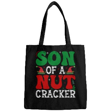 Discover Son of a nut cracker Funny Christmas Bags