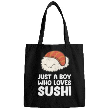 Discover Just a Boy Who Loves Sushi Bags