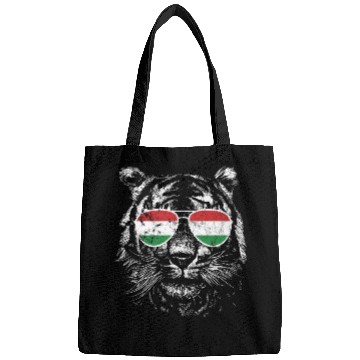 Discover Hungary flag sunglasses Hungarian tiger Bags