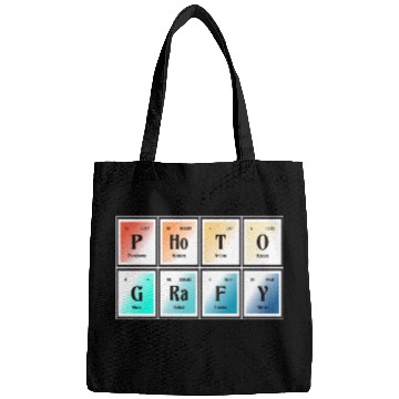 Discover Photography | Periodic Table of Elements Bags