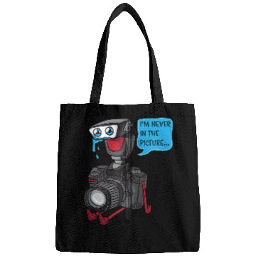 Discover Sad Photo Camera Crying Photographer Joke Gift Pho Bags
