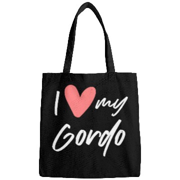 Discover Womens I Love My Gordo Gift Woman Man Wife Husband Bags