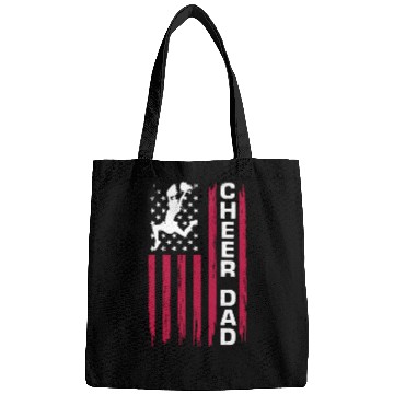 Discover Cheer Dad Cheerleader Dad Cheerleading Dad Bags