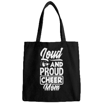 Discover Loud And Proud Cheer Mom Cheerleading Mom Bags