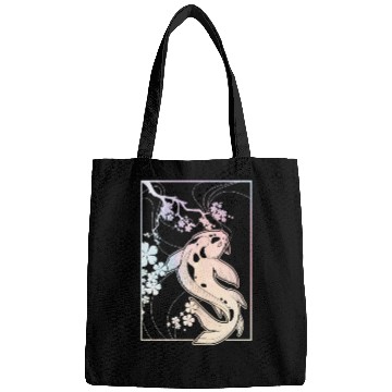 Discover Kawaii Cherry Blossom Koi Bags