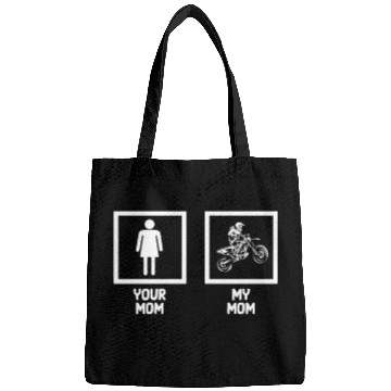 Discover Dirt Bike Mom Biker Motorcycle Motocross Mom Bags