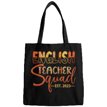 Discover English Teacher Squad EST. 2023 Bags