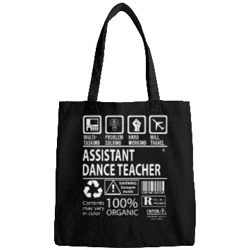 Discover Assistant Dance Teacher Bags - Multitasking Job