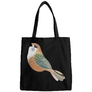 Discover Folk art song bird Bags