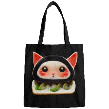 Discover Sushi Cat Bags