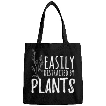 Discover Easily Distracted By Plants Bags