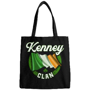 Discover Kenney Surname Irish Last Name Ireland Flag Bags