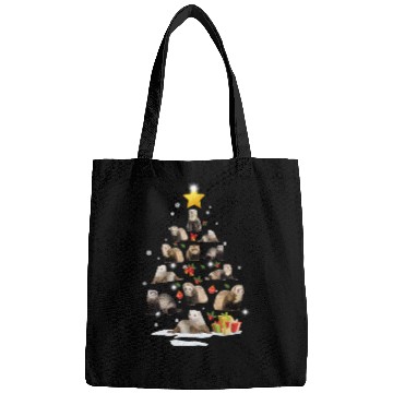 Discover Ferret Christmas Tree Ferret Xmas Funny Gift Bags