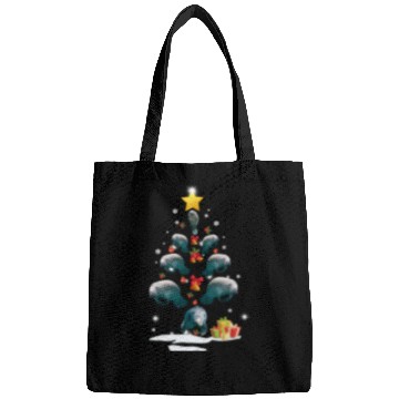 Discover Dolphin Christmas Tree Dolphin Xmas Funny Gift Bags