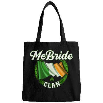 Discover Mcbride Surname Irish Last Name Ireland Flag Bags