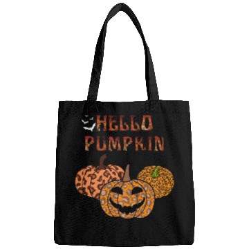 Discover Leopard Halloween pumpkin Bags