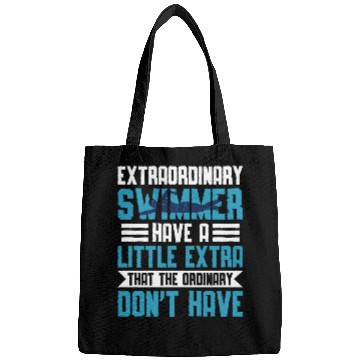 Discover Swim Swimming Extraordinary Swimmer Have Little Bags