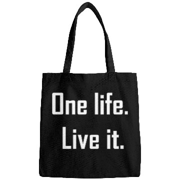 Discover One life live it – your heart beats for adventure Bags