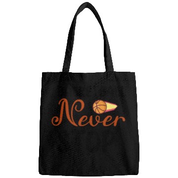 Discover Basketball Never Stop Bags