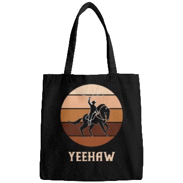 Discover Yeehaw Cowboy Western Desert Cowgirl Horseback Bags