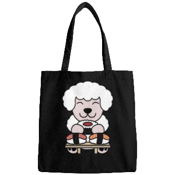 Discover Sushi Lover Poodle Bags