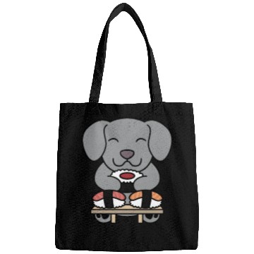 Discover Sushi Lover Weimaraner Bags