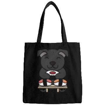 Discover Sushi Lover Staffordshire Bull Terrier Bags