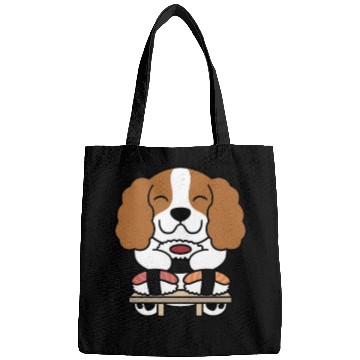 Discover Sushi Lover Cavalier King Charles Spaniel Bags