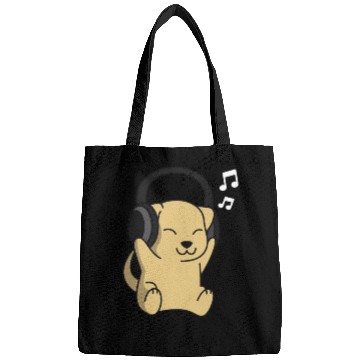 Discover Music Lover Labrador Bags