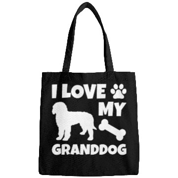 Discover I Love My Granddog Goldendoodle Bags