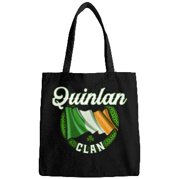 Discover Quinlan Surname Irish Last Name Ireland Flag Bags