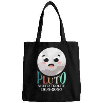 Discover Pluto Planet Never Forget Bags