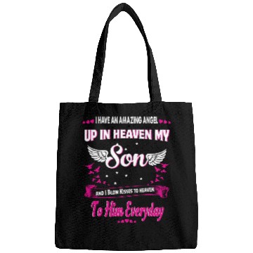 Discover My Son Forever My Angel Sympathy In Loving Memory Bags