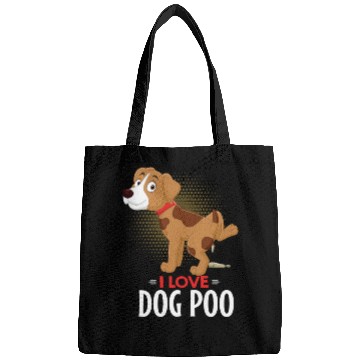 Discover I Love Dog Poo Bags
