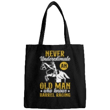 Discover Old Man Barrel Racing Rodeo Equestrian Horse Bags