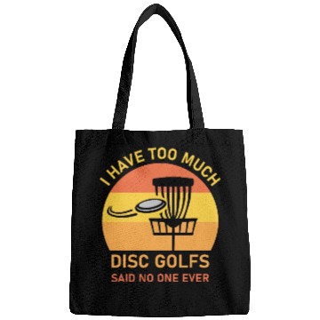 Discover Disc Golfing Funny Frisbee Golf Bags