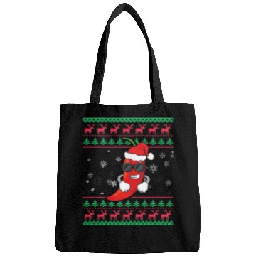 Discover Cool Pepper Chili Christmas Bags Chili Ugly Xmas