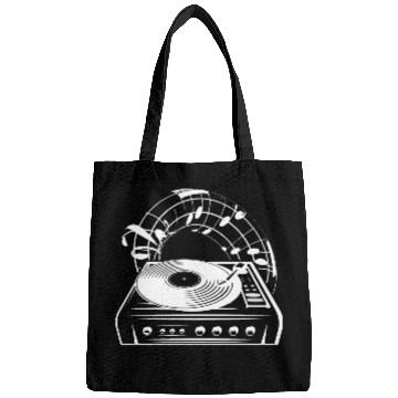 Discover Record Music Vinyl lover Bags