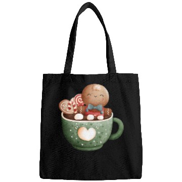 Discover Christmas Gingerbread Graphic Bags