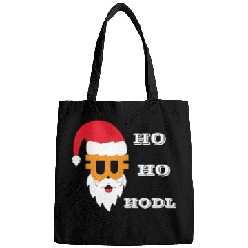 Discover Bitcoin christmas BTC logo Crypto lover Hodl funny Bags