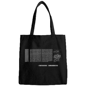 Discover Bitcoin Satoshi Genesis Block BTC Crypto lover Bags