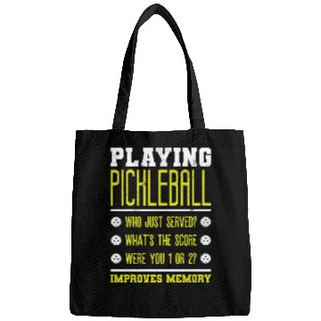 Discover Playing Pickleball improves memory Bags